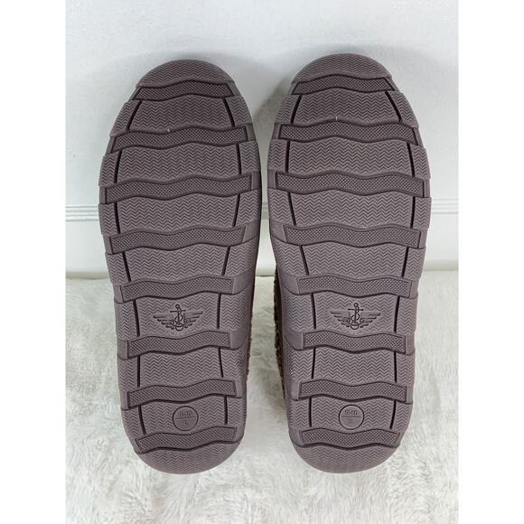Dockers Dark Brown Men’s Moccasin Slippers Size 10 - Picture 6 of 8